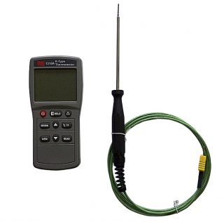 Temperatur Messgerät mit Stechtauchfühler